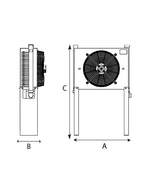 RÉFRIGERANT À AIR RA 390 + SÉPARATEUR